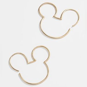 BaubleBar Mickey Hoops